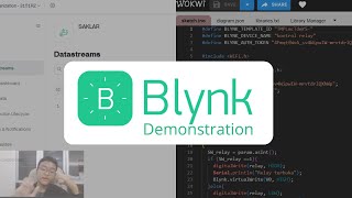 Demo Blynk Wokwi [upl. by Fiorenza398]