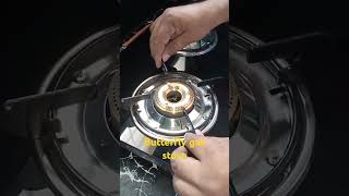 Butterfly gas stove 3 burner review shortsyoutubevideo [upl. by Yrrat]