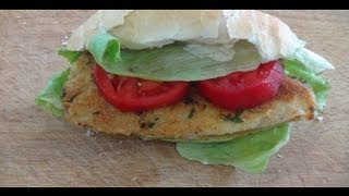 Fried Fish Recipe with Tilapia and Cornmeal Sandwich  The Frugal Chef [upl. by Rimaj]