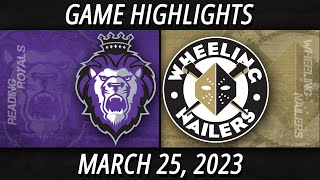 Wheeling Nailers Highlights  032523 [upl. by Stafford444]