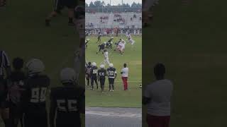 Oakleaf High 55 Dylan Glover JV football highschoolfootball [upl. by Doreg532]