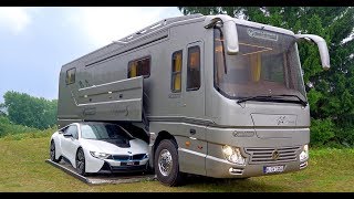 ये Bus है या महल  5 Luxurious Motor Homes That Will Blow Your Mind [upl. by Akenot]