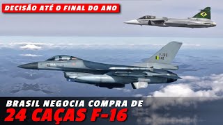 Adeus 2º lote do GRIPEN Brasil negocia compra de caças F16 e deve tomar decisão até final do ano [upl. by Hershel371]