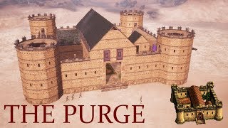 Conan Exiles  University Purge Invasion  Speed Build [upl. by Acul307]