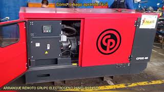 COMO CONECTAR EL ARRANQUE AUTOMÁTICO DE GRUPO ELECTROGENO CONEXIÓN DE SEÑAL Y CONFIGURACIÓN DSE4520 [upl. by Aliuqa]