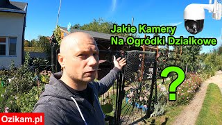 Jakie Kamery na Ogródki Działkowe Montaż kamer IP z Głośnikiem [upl. by Wickner]