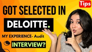 🔥I Cracked Deloitte  Interview Questions amp Answers IT non IT  Audit Assurance [upl. by Andie627]