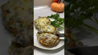 Gombás melegszendvicsRecept TiktokIG pogranyizs recept finom gomba toast food recipe sajt [upl. by Kcirrad578]