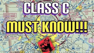 Private Pilot Lesson on Class C Airspace Lesson 17 [upl. by Mingche]