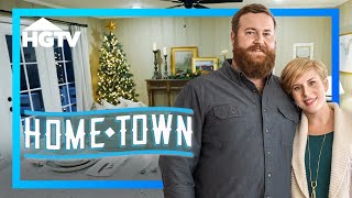 Christmas in July Couple Gets Fresh Start in Cozy Home  Full Episode Recap  Home Town  HGTV [upl. by Northington508]