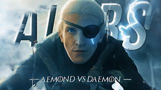 Aemond VS Daemon ⚔️  House of the Dragon EDIT [upl. by Ynnam]