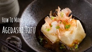 How to Make Agedashi Tofu Recipe 揚げ出し豆腐の作り方（レシピ） [upl. by Salohcin]