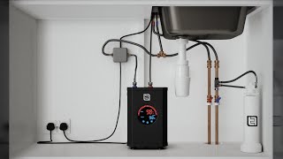 Boiling Water Tap Installation For Digital Touch Hot Taps [upl. by Veradi150]