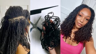 How I found my Loctician for my DIY Microlocs [upl. by Aiasi]