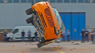 Volvo XC60 Roll Over Crash Test [upl. by Adiari]