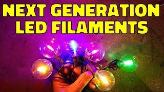 New generation LED filaments  with schematic [upl. by Auka]