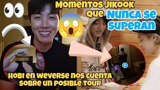 JIKOOKSE VIENE TOUR👀MOMENTOS QUE NUNCA SE SUPERAN😱jikook bts [upl. by Gensmer928]