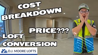 Loft Conversion Cost Breakdown 2024  ATTIC CONVERSION [upl. by Dazraf]