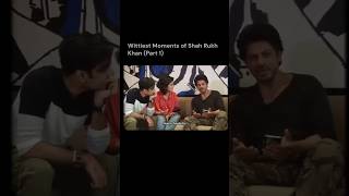 Wittiest moments of Shahruk Khan podcastclips shahrukhan [upl. by Aratak]