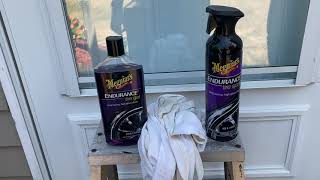 Restoring Vinyl Shutters With Meguiars Endurance Tire Gel [upl. by Iclek790]