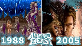 Altered Beast 1988 vs 2005 A Evolução de um Clássico [upl. by Neleh42]