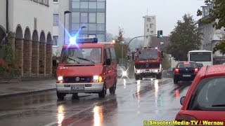 Ü  Brand im Quadrium in Wernau  FEUERWEHREINSATZ  Personenrettung amp Brandbekämpfung [upl. by Kutchins]