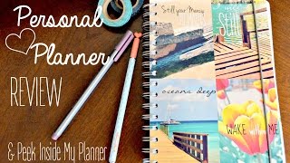 PersonalPlanner Review amp Peek inside My Planner [upl. by Sheila]