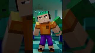 Pasar junto a los ZOMBIS en MINECRAFT  Cody y Sett shorts [upl. by Ellednek]