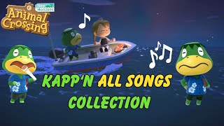 Kappn All Songs Collection in Animal Crossing New Horizons  Nintendo Diva [upl. by Idnam708]