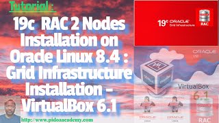 Oracle 19c RAC 2 Nodes Grid Infrastructure Installation on Oracle Linux 84 StepByStep Process [upl. by Mano985]