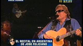 JOSE FELICIANO en Buenos Aires 2011HQ [upl. by Aliahs289]