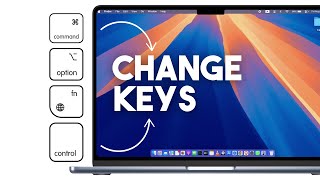 How to Change Command Key to Control on Mac  Keyboard Button Functions Change [upl. by Talia557]