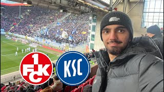 Karlsruhe deklassiert 1 FCK im Südwest Derby 🔥😱  1 FC Kaiserslautern vs Karlsruhe SC Stadionvlog [upl. by Newcomer]