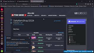 How to Update Nitro Daily Items on the Nitro Wiki Tutorial bringembacknt [upl. by Assilaj]