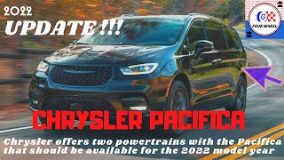 UPDATE 2022 CHRYSLER PACIFICA  RELEASE DATE DETAIL REVIEW PRICE  CHRYSLER PASIFICA  FEATURES [upl. by Draner]