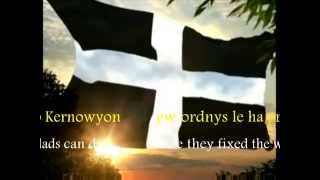 Anthem of Cornwall Trelawny in Cornish KW  ENG [upl. by Jillane]