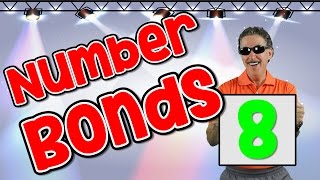 I Know My Number Bonds 8  Number Bonds to 8  Addition Song for Kids  Jack Hartmann [upl. by Oruntha]