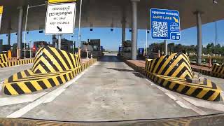 Sihanouk Departure by Car heading to Phnom Penh Timelapse Cambodia 4K [upl. by Oinafipe928]