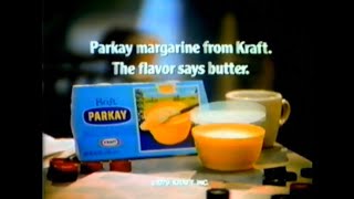 Parkay Margarine Butter Commercial 1981 [upl. by Alburg]