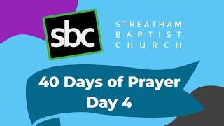 Day 440  Pastor Rachel Waitt  Matthew 542  40 Days of Prayer with Streatham Baptist Church [upl. by Sagerman]