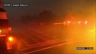 Watch disastrous footage of Hurricane Helene as it makes possible catastrophic landfall in Florida [upl. by Lela]