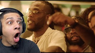 SANTAN DAVE IS DIFFERENT  Dave  Location ft Burna Boy REACTION [upl. by Oilegor]