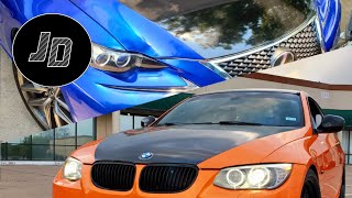 Two Tone Hood Vinyl Wrap  DIY Guide [upl. by Rednirah]