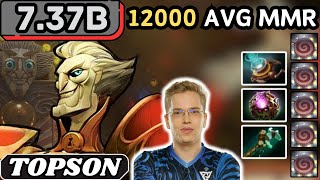 737b  Topson RINGMASTER Soft Support Gameplay 24 ASSISTS  Dota 2 Full Match Gameplay [upl. by Eugenle]