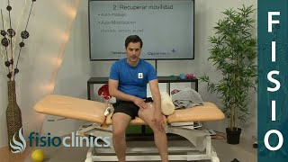 Programa para recuperación de prótesis de rodilla 1era fase  FisioClinics Palma Mallorca [upl. by Nairrod]