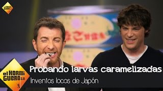 Jordi Cruz y Pablo Motos saborean larvas caramelizadas gracias a Monaguillo  El Hormiguero 30 [upl. by Rivalee659]