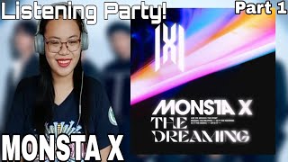 Monsta X  quotThe Dreamingquot Album REACTION  Part 1  Listening Party  AMAZING [upl. by Nilya195]