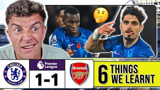 6 THINGS WE LEARNT FROM CHELSEA 11 ARSENAL [upl. by Zahc]