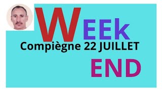 COMPIÈGNE LE 22 JUILLET 24 QUINTÉ ANALYSE PAR WEEKEND DU LUNDI belgique france suisse [upl. by Navert]