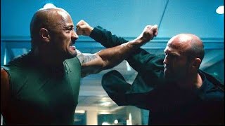 Hobbs vs Shaw  Fight Scene  Furious 7 2015 Movie Clip HD [upl. by Ataner]